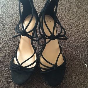 Black high heels